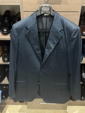 $3.795 Brioni blu navy cotone