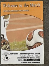 Barça v Valley Park Rangers