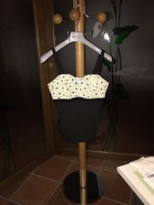 TOP DONNA ELEGANTE- BIANCO E NERO CON BRETELLE COMPLETO DI GIACCHINO CORTO