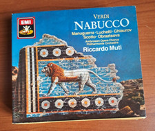GIUSEPPE VERDI NABUCCO RICCARDO MUTI MUSICA CLASSICA LIRICA EMI 1978