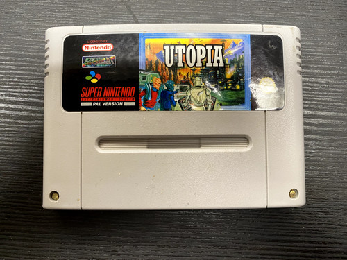 Utopia super nintendo - super,