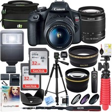 Canon T7 EOS Rebel DSLR Camera
