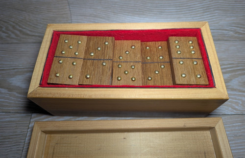 Domino legno fatto mano - legno,