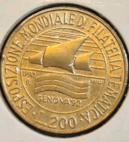 Italia 200 lire 1992 - 200,