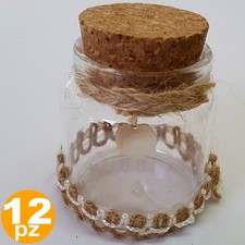 BOMBONIERA AMPOLLA VETRO TAPPO