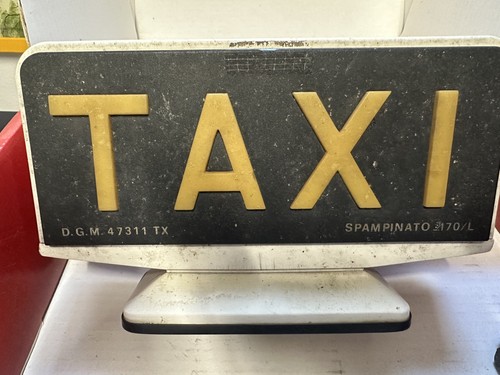 Rara insegna taxi spampinato - rara,