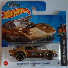 Hot wheels 68 corvette gas - hot,