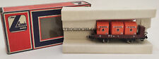 TRENI LIMA HO 302853 TRASPORTO CARRO MERCI FS LINJEGODS VINTAGE '70 NEW IN BOX