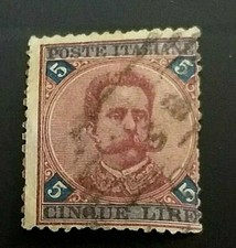 KAPPYSSTAMPS ITALIA #72 1891 5