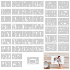 Stencil lettere parete - lettere,