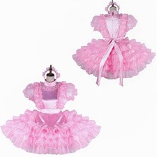 Abito bambina cameriera rosa