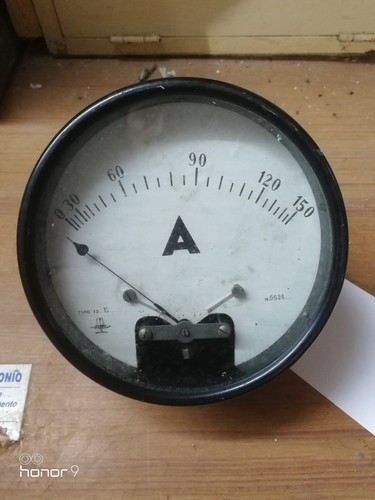 Antico amperometro bachelite - antico,