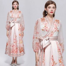Abito Lungo Donna Floreale con