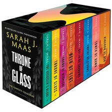Throne of Glass by Sarah J Maas Sturdy 8 Books The Complete Collection Box Set