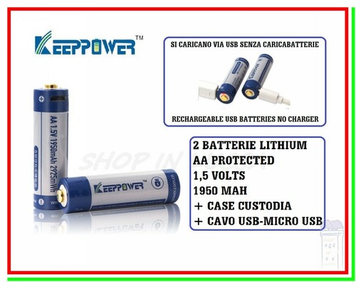 Batterie ricaricabili aa - 2,