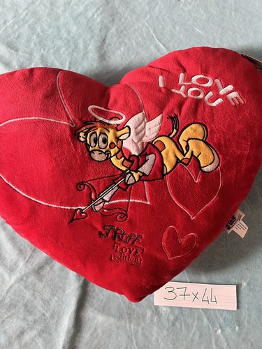 Cuscino cuore peluche amo - peluche, ti