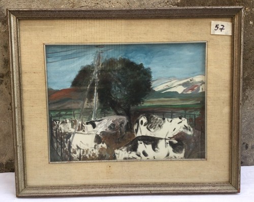 Dipinto olio tela paesaggio - dipinto, su