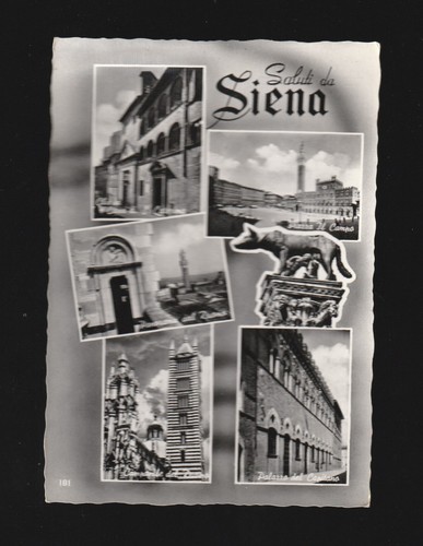 Saluti siena cartolina fg - saluti,