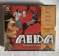 Verdi Aida Mancini Filippeschi Simionato Vittorio Gui 2 Cd Cetra