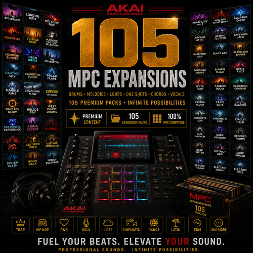 105 mpc akai expansion pack - 105,