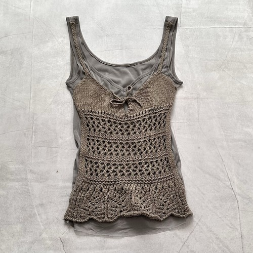 Canotta maglia boho maglietta