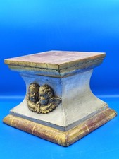 Antica Base Porta Reliquiario Reliquia Santissimo Legno Angeli Putti Inizi 1800