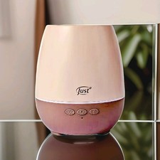 JUST DIFFUSORE ULTRASUONI,PER OLII ESSENZIALI, ELETTRICO, CROMOTERAPIA 