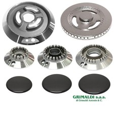 KIT BRUCIATORI E PIATTELLI PER CUCINA PIANO COTTURA 4 FUOCHI SMEG SR764OT