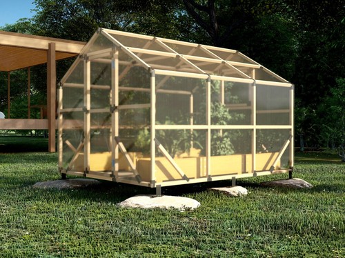 Eco serra legno giardino - eco,