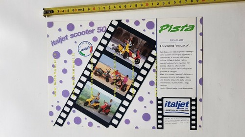 Italjet pista 1993 - pista, depliant