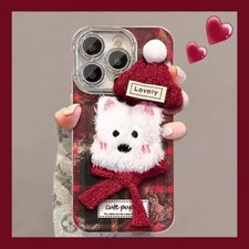 Custodia telefono plaid - custodia, dog