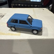 fiat panda 1:43 Diecast Blue