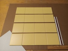 Lotto x 16 piastrelle ceramica