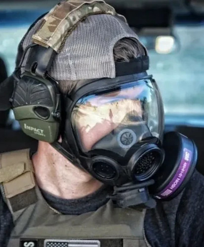 Maschera antigas msa - maschera,