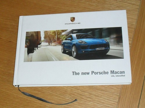 Porsche macan hardback - porsche,