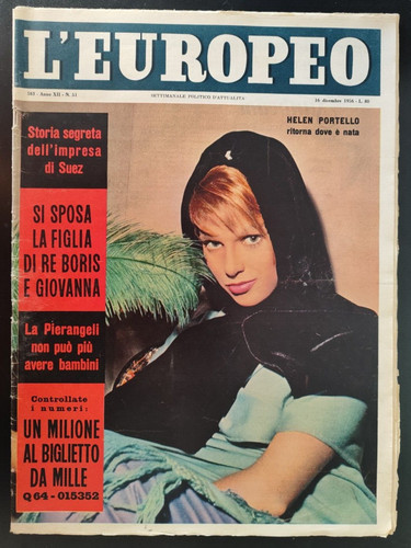 Helen portello europeo - portello, 1956