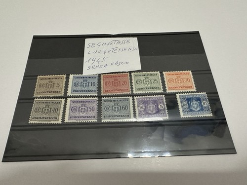 Francobolli luogotenenza 1945 - francobolli,
