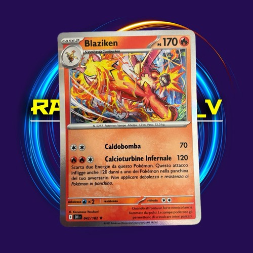 Pokemon blaziken holo - -,
