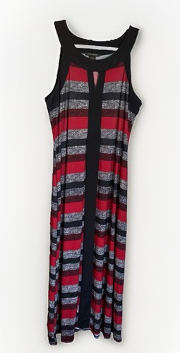 Maxi abito smanicato susan - abito,