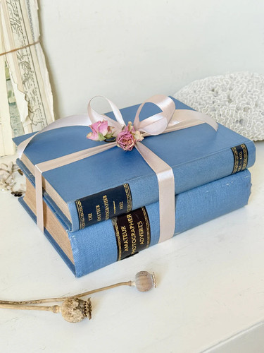 Vintage decorative blue - vintage,
