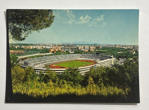 Cartolina stadio olimpico roma - stadio,