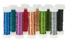 FILO METALLICO DECORATIVO COLORE BRONZO CHIARO - DIAM. 0,3 - MT. 10 - 1 PEZZO