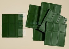 AUHAGEN 80253 - Set 6 porte per capannoni industriali. Scala H0 1:87