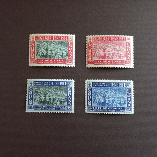 Spagna 1938 emissioni - spagna, 1938/