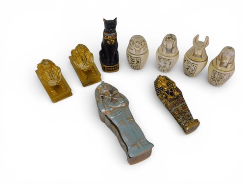 Set statuine vintage egiziane