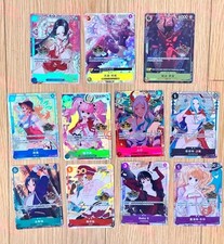 One Piece Gioco di Carte Esclusivo Cinese 3° Anniversario Alt NM Combo Set di 11 Pezzi