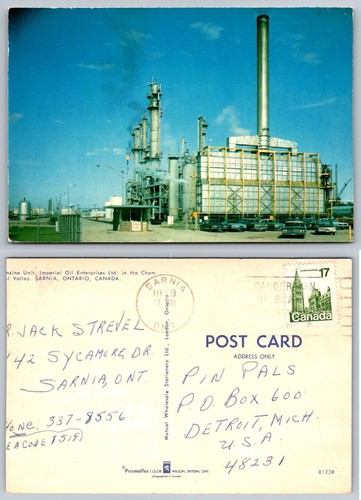 Cartolina epoca 1979 sarnia - 1979,