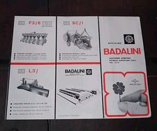 FRESATRICI LIVELLATRICI ERPICI COLTIVATORI BADALINI BROCHURE FATTORIA FARM