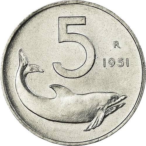 Lire delfino dal 1951 al - lire,