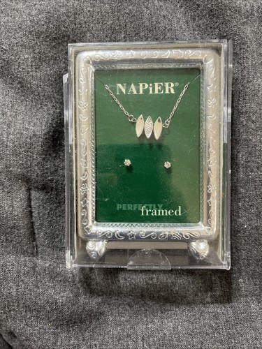 Collana orecchini napier - orecchini,